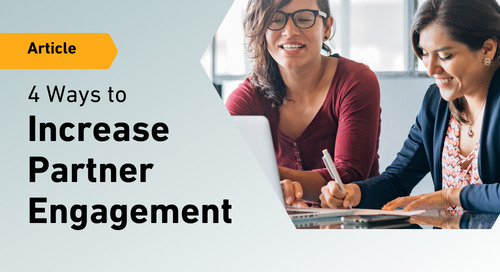 4 Ways to Increase Channel Partner Engagement