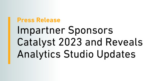 Impartner Sponsors Catalyst 2023 and Reveals Analytics Studio Update