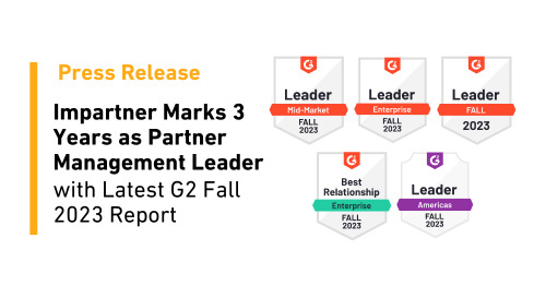 Impartner Marks Three Years as a Partner Management Grid Leader in G2 Fall 2023 Report