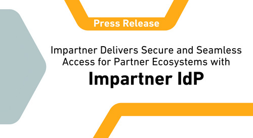 Impartner Delivers Secure and Seamless Access for Partner Ecosystems with Impartner IdP