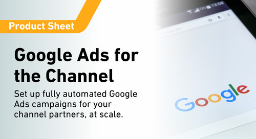Impartner Google Ads for the Channel