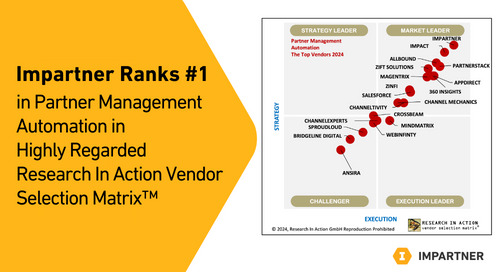 Impartner Ranks No. 1 in Partner Management Automation in Highly Regarded Research In Action Vendor Selection Matrix™