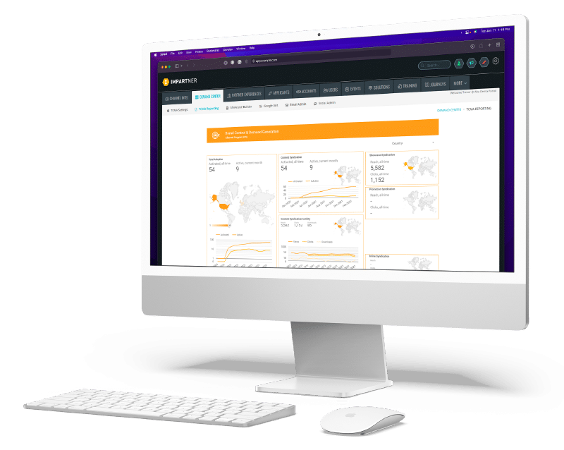 TCMA admin report on desktop TCMA admin report on desktop